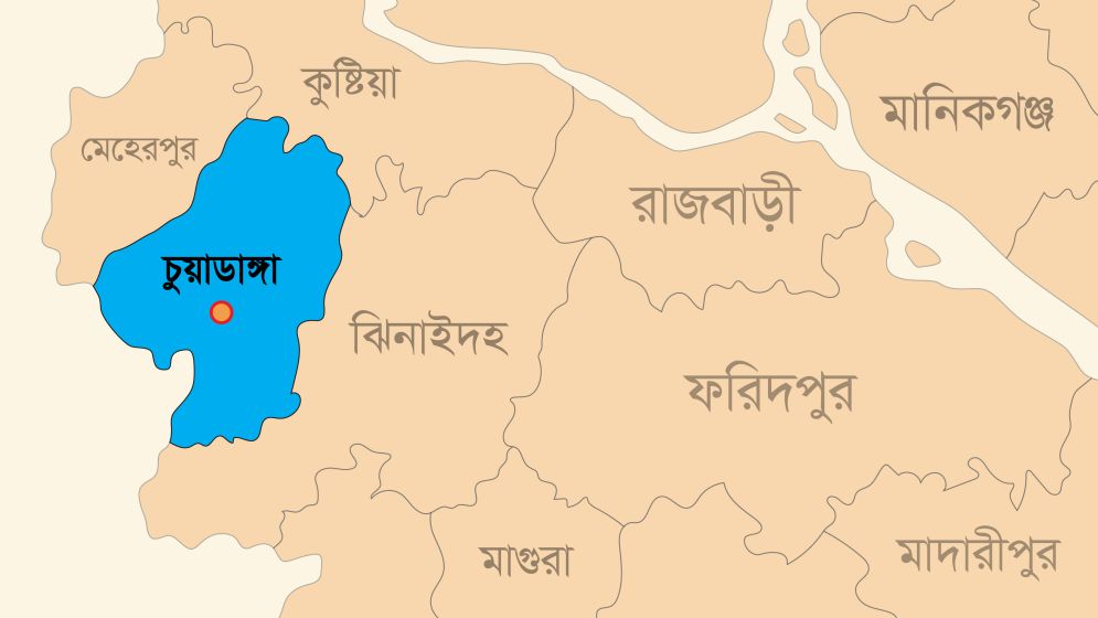 চুয়াডাঙ্গায় ট্রাক্টরের ধাক্কায় স্যানেটারি মিস্ত্রির মৃত্যু