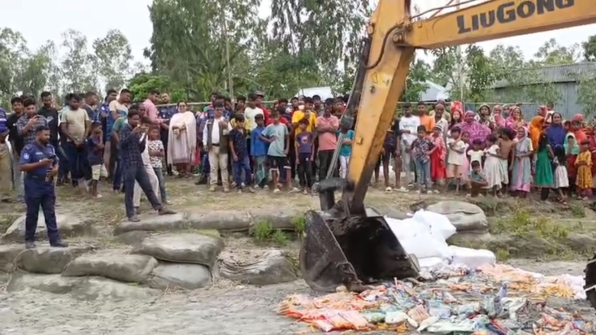 কুড়িগ্রামে অনুমোদনহীন আইসক্রিম ফ্যাক্টরিতে অভিযান