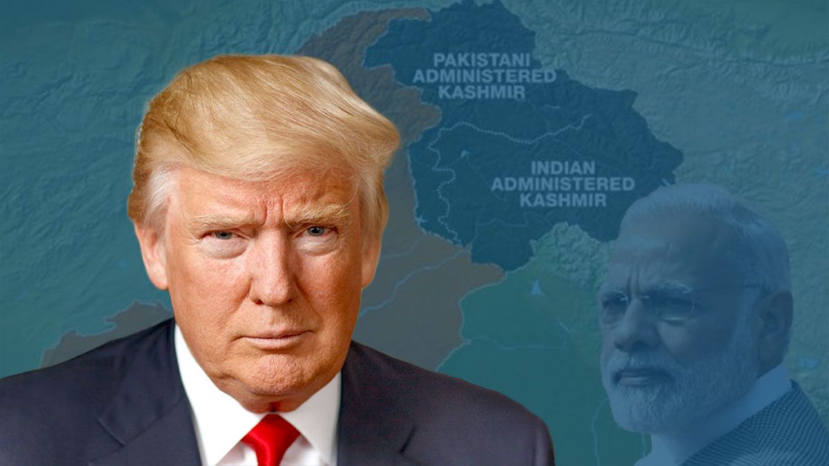 কাশ্মীর নিয়ে ট্রাম্পের ঘোষণায় বিপাকে নয়াদিল্লি