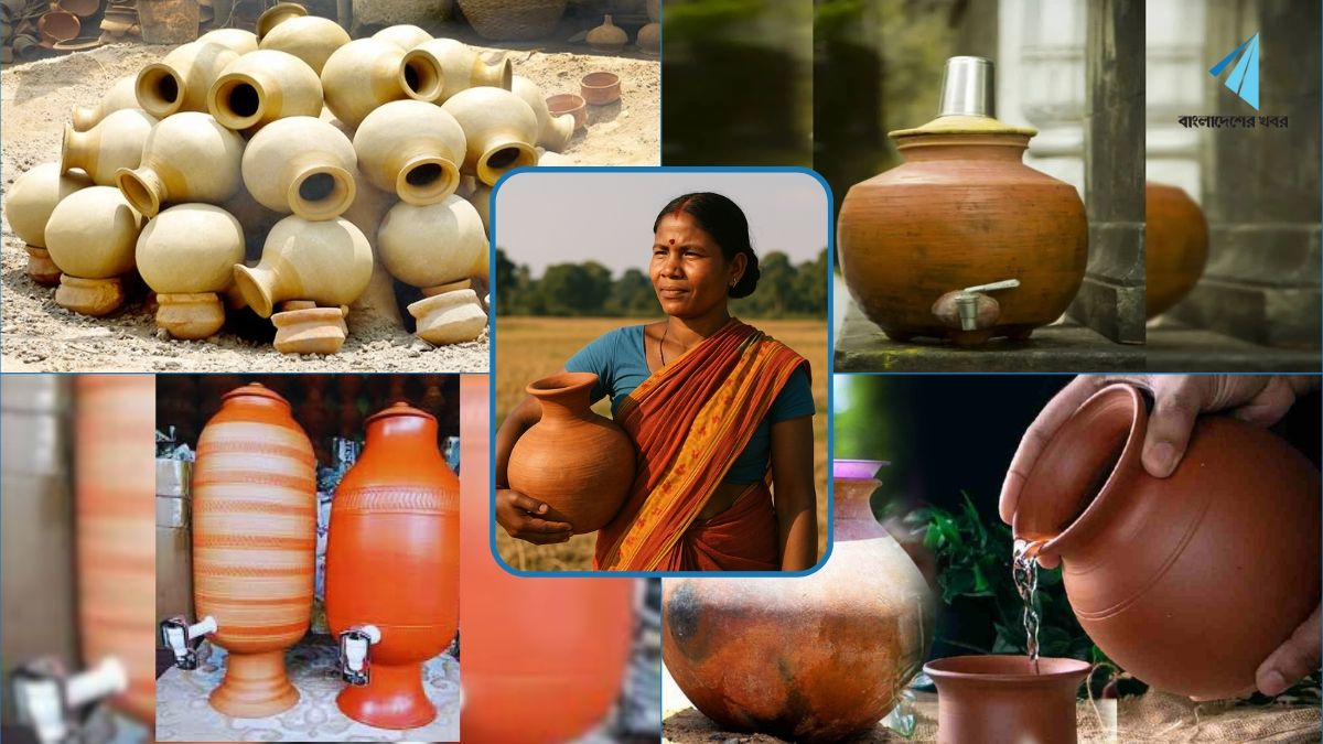 জল, জীবিকা ও জীবনের গল্প জমানো পাত্র ‘মাটির কলসি’