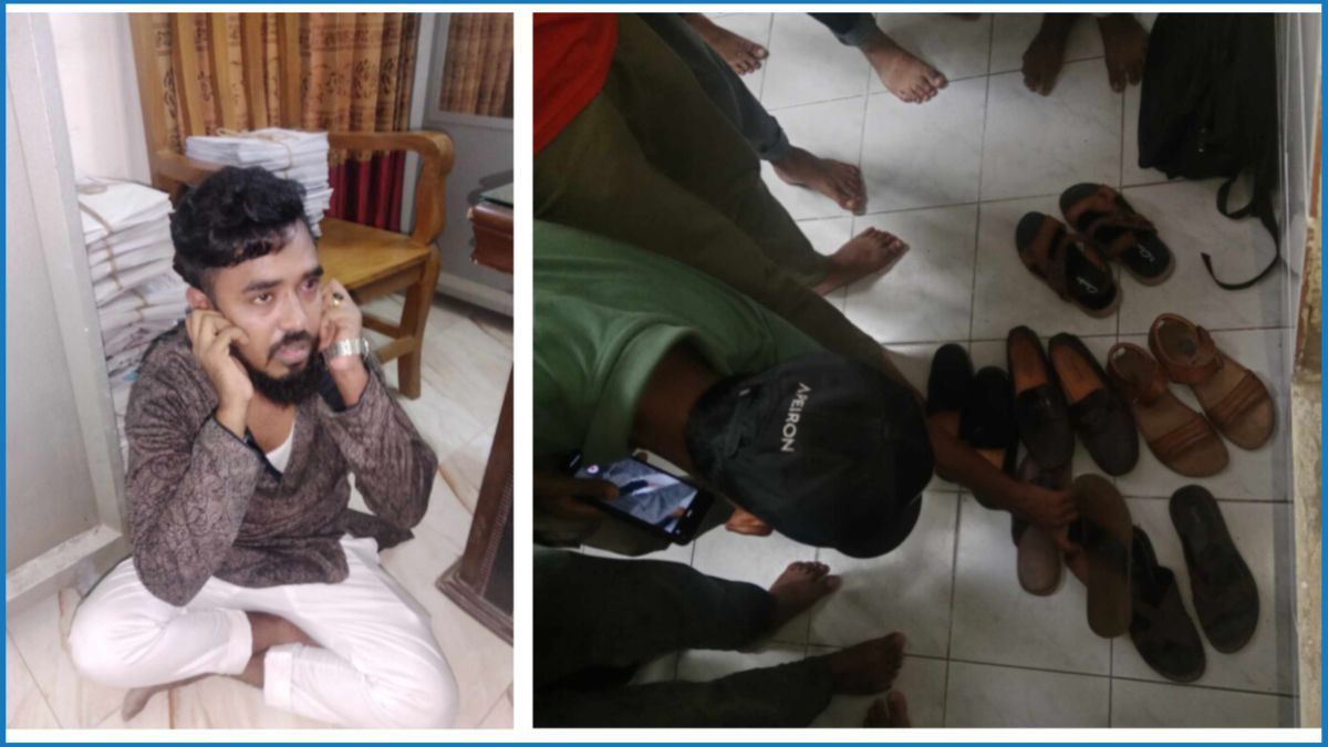 জবির মসজিদ থেকে জুতা চুরি, গণধোলাই দিয়ে পুলিশে সোপর্দ