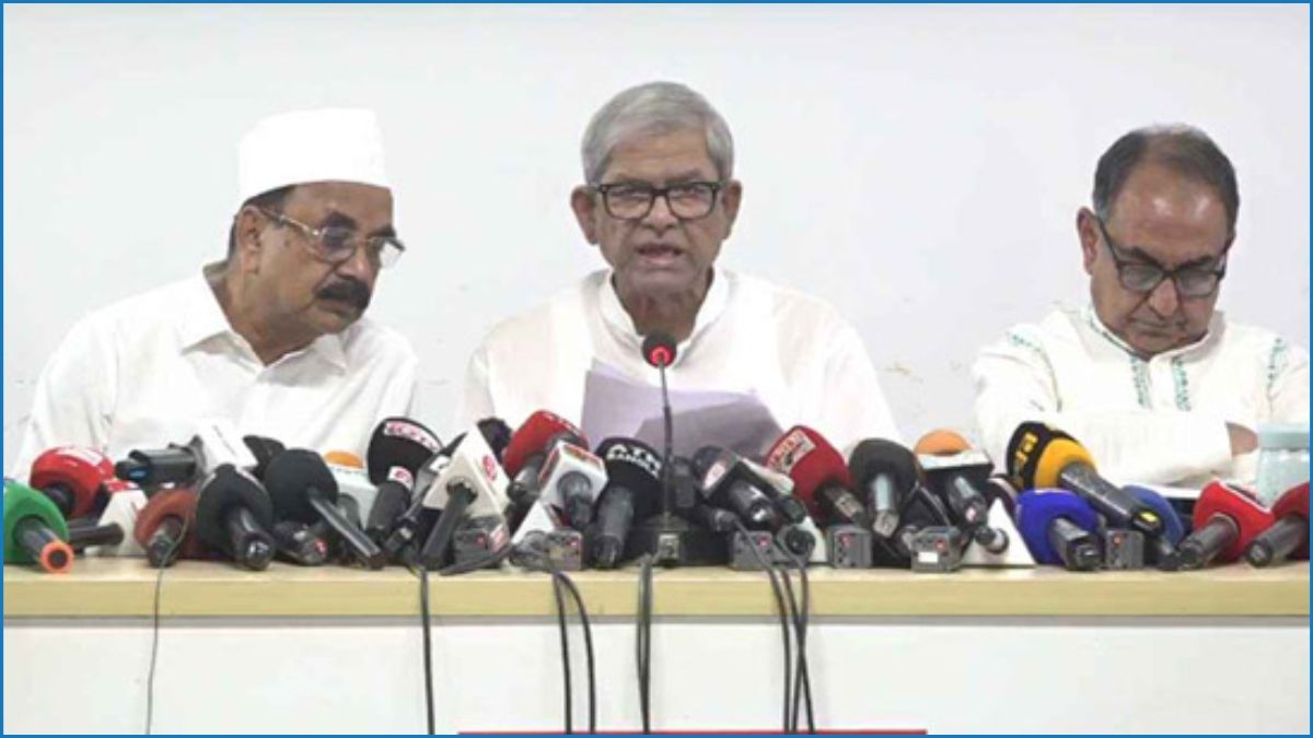 নির্বাচিত সরকারের সঙ্গে কাজ করতে চায় চীন : মির্জা ফখরুল
