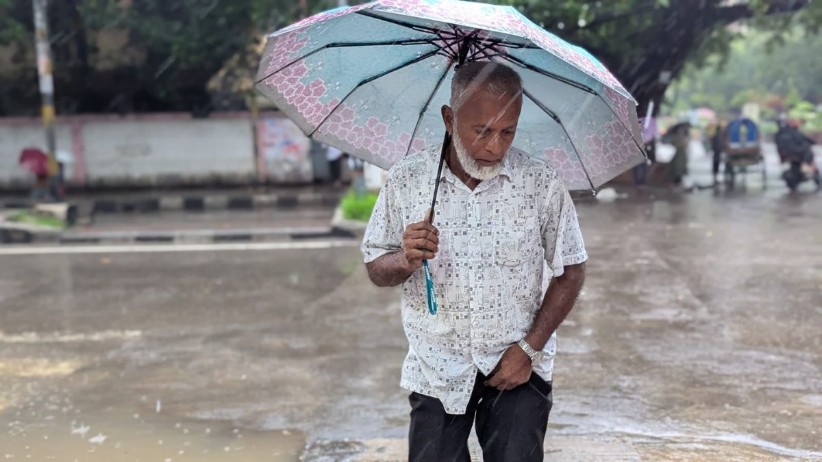 রাজধানীতে বৃষ্টি
