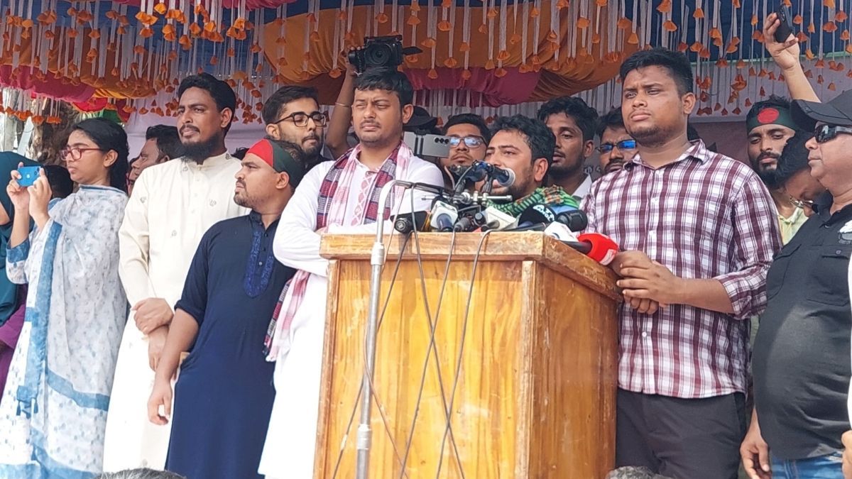 আমরা খেলার নিয়ম বদলে দিতে এসেছি : নাহিদ ইসলাম