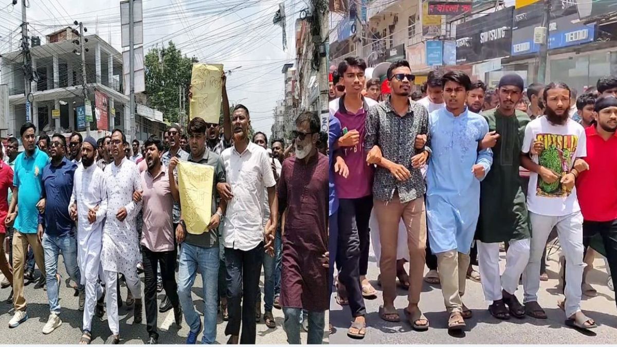 মিটফোর্ডে ব্যবসায়ী সোহাগ হত্যার প্রতিবাদে ঠাকুরগাঁওয়ে বিক্ষোভ