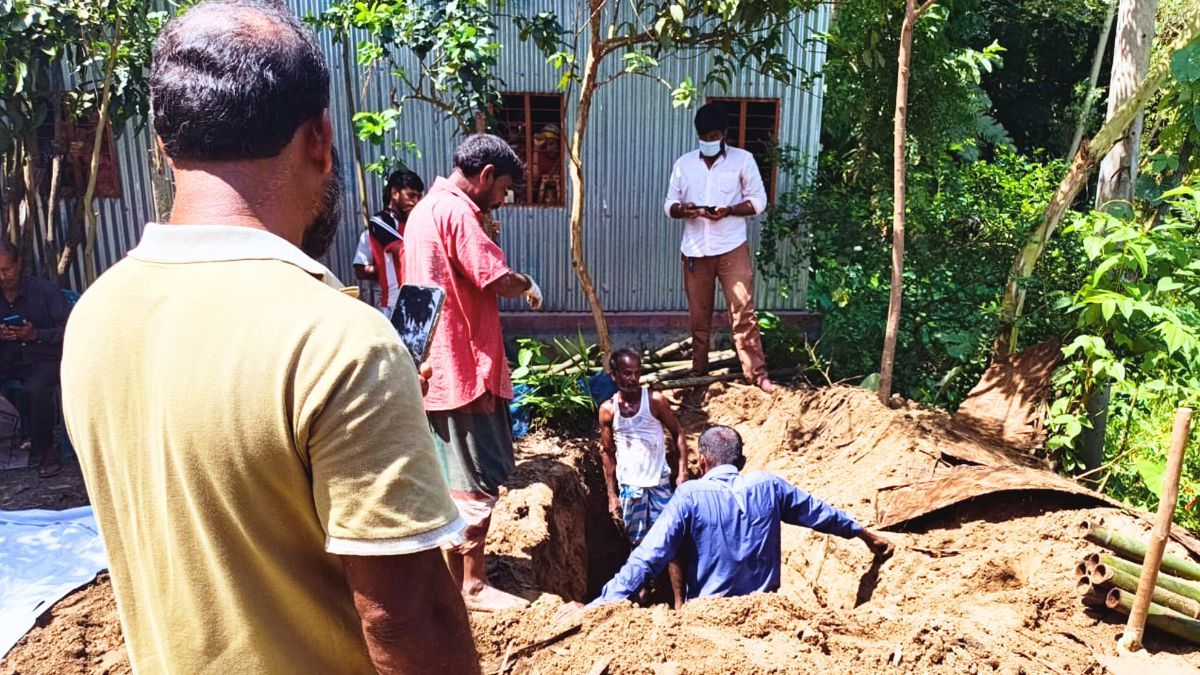 মির্জাপুরে হত্যা মামলায় ৩ মাস পর কবর থেকে মরদেহ উত্তোলন