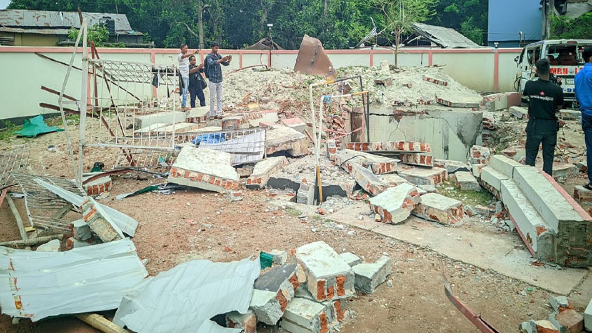 রংপুরে এলপিজি ফিলিং স্টেশনে ভয়াবহ বিস্ফোরণে নিহত ১, আহত ৪০