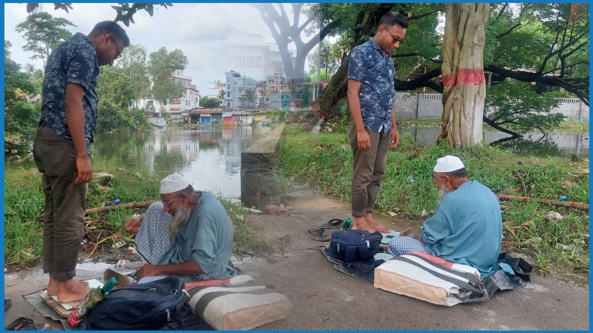 ওজন মেপেই চলে সত্তোর্ধ মজিদ চাচার সংসার
