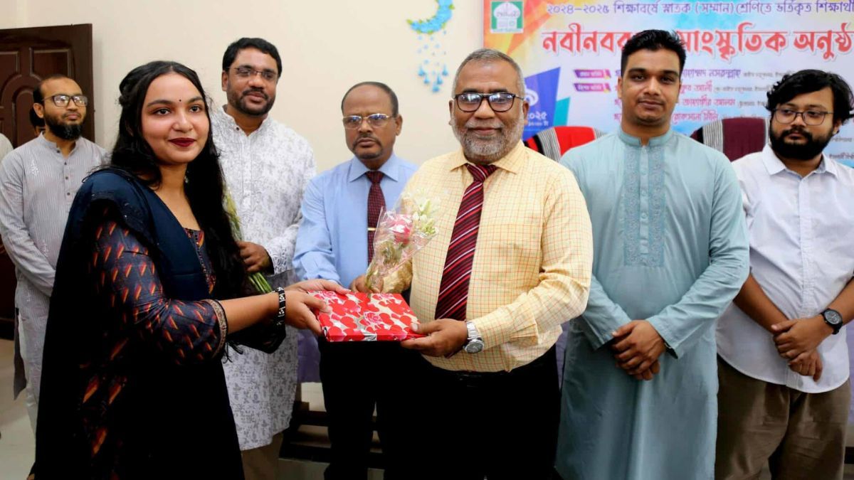 ইসলামী বিশ্ববিদ্যালয়ে নবীনবরণ ও সাংস্কৃতিক অনুষ্ঠান