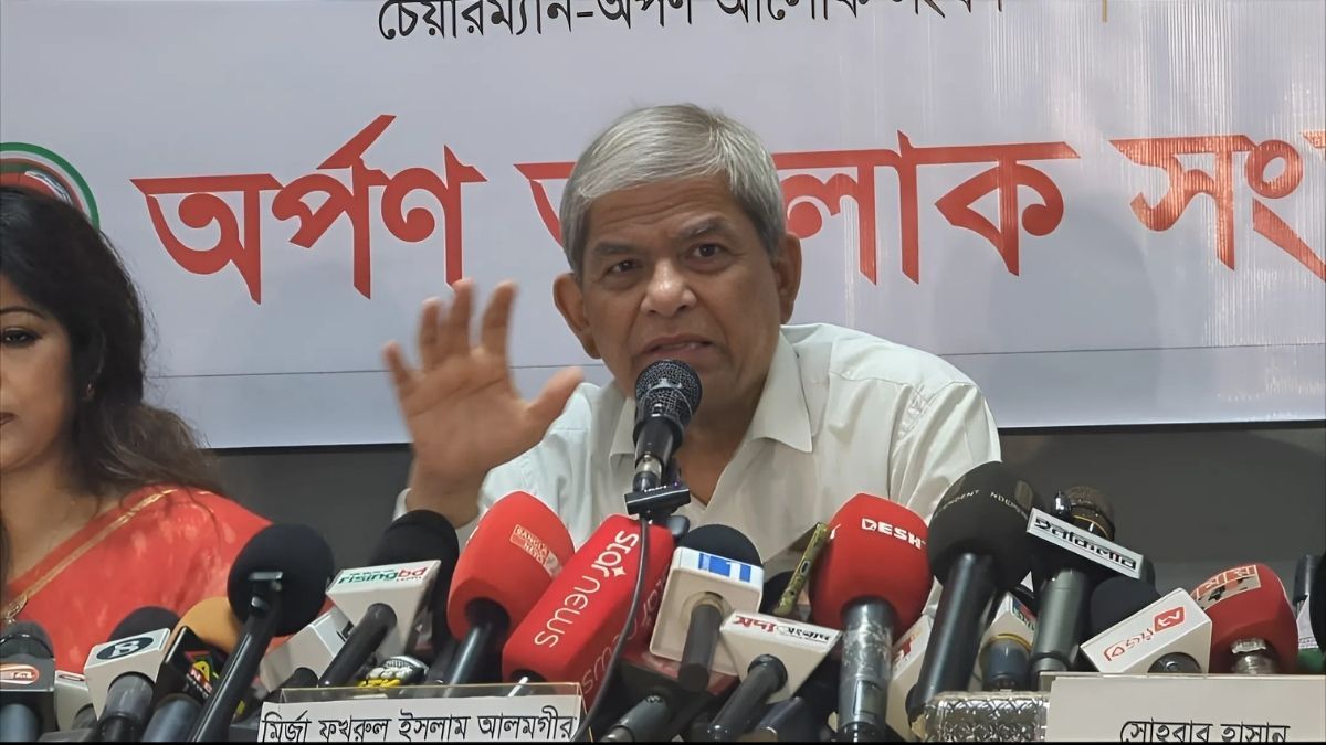 জোড়াতালি দিয়ে পরিবর্তন সম্ভব নয় : মির্জা ফখরুল