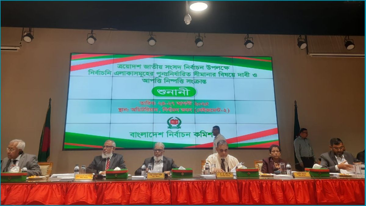 সংসদীয় আসন পুনর্নির্ধারণে নিরপেক্ষভাবে কাজ করেছি : সিইসি