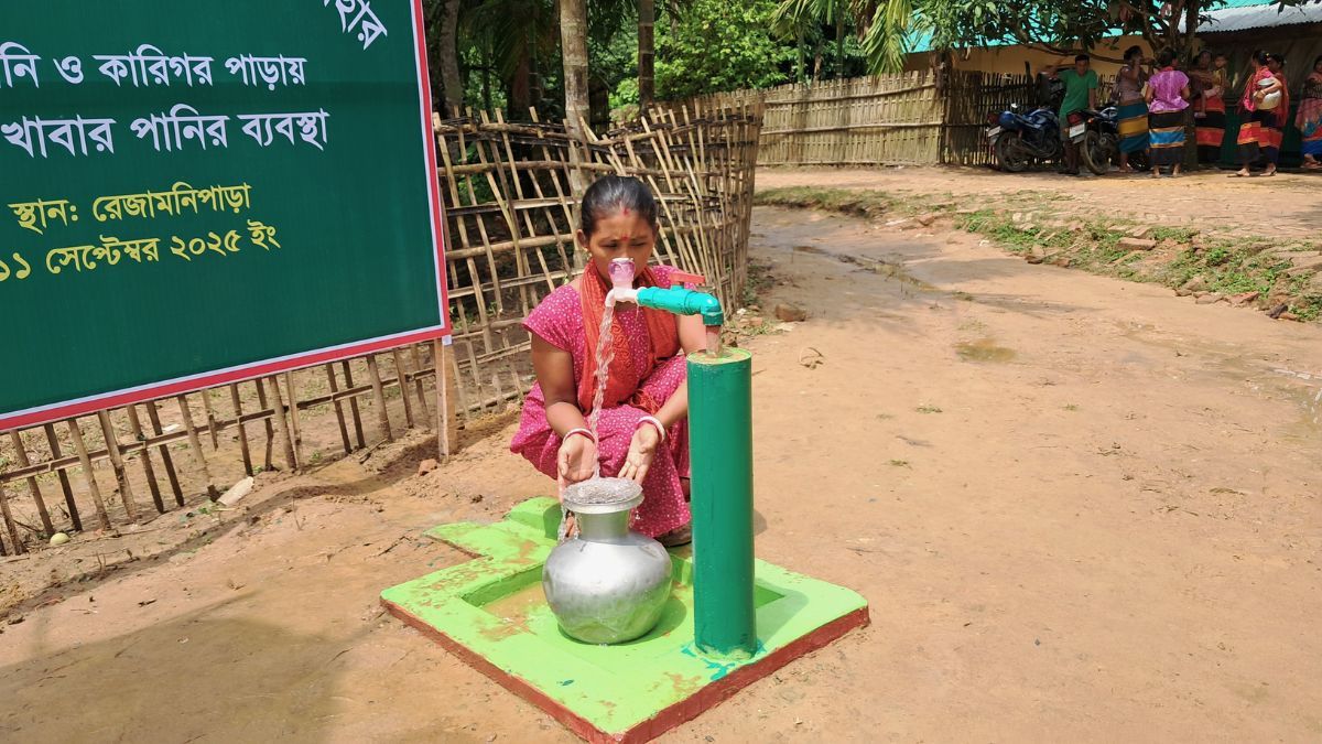 সেনা প্রধানের উদ্যোগে খাগড়াছড়িতে সুপেয় পানির প্রকল্প উদ্বোধন