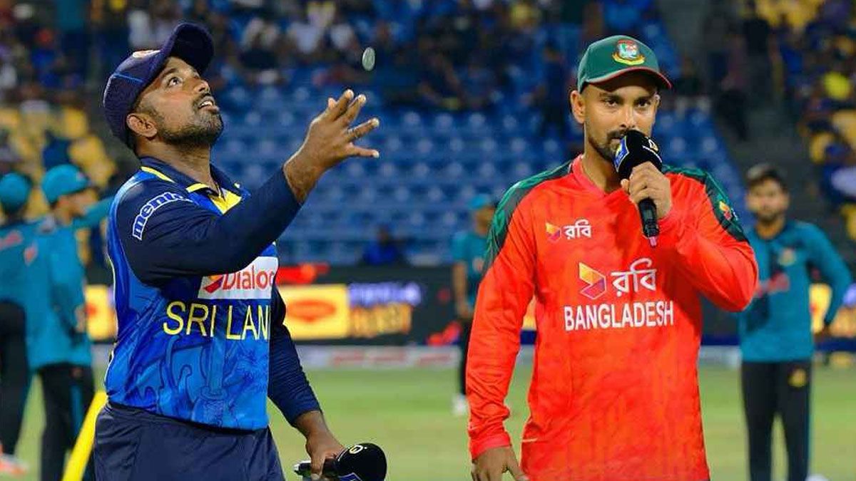 শ্রীলঙ্কার বিপক্ষে টস হেরে ব্যাটিংয়ে বাংলাদেশ