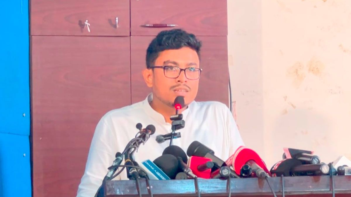 শহীদ আবরার ফাহাদ আমাদের প্রেরণার বাতিঘর : সাদিক কায়েম