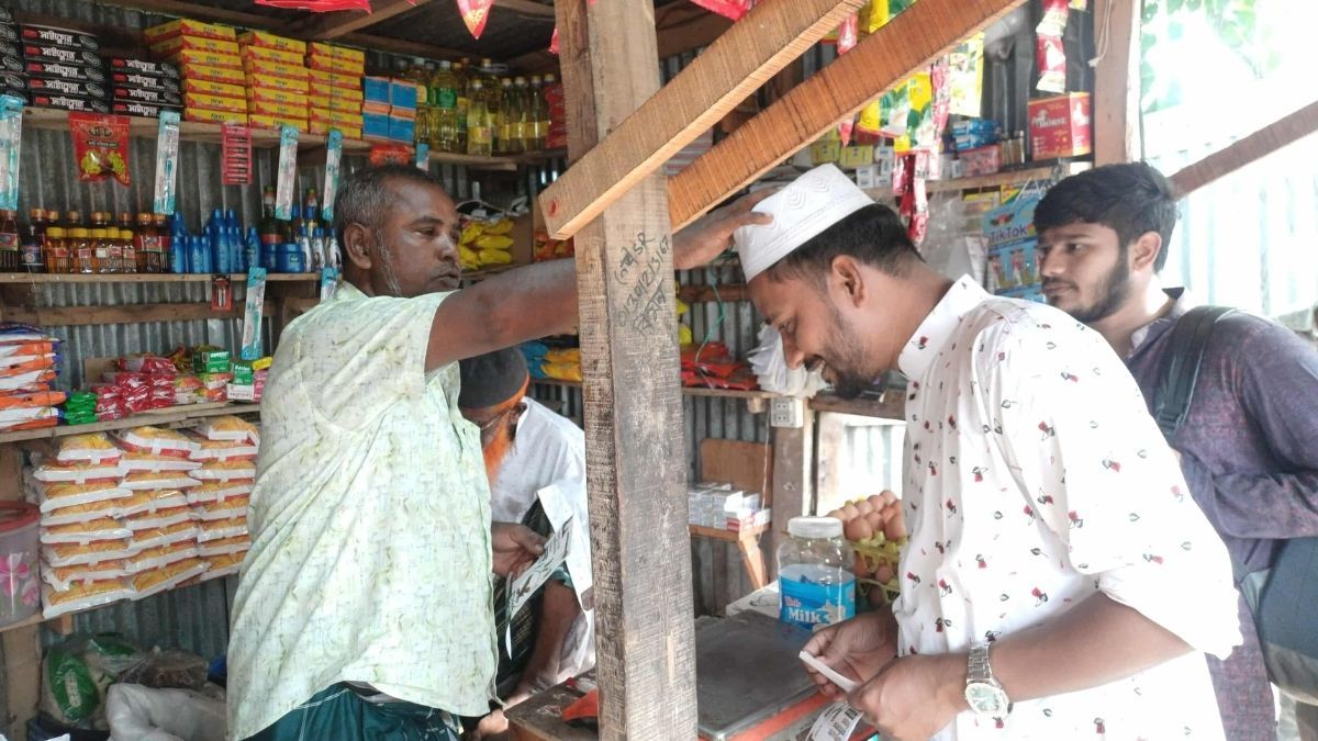 জয়পুরহাট-২: এবি পার্টির প্রার্থী এস এ জাহিদ সরকারের নির্বাচনী গণসংযোগ