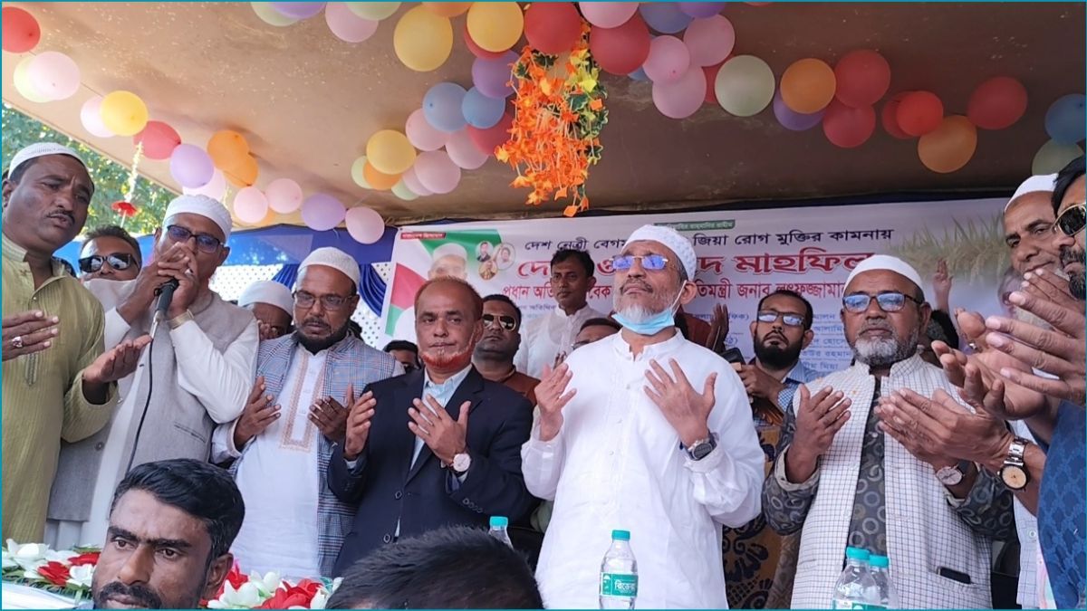 খালেদা জিয়ার জন্য দোয়া চাইলেন লুৎফুজ্জামান বাবর