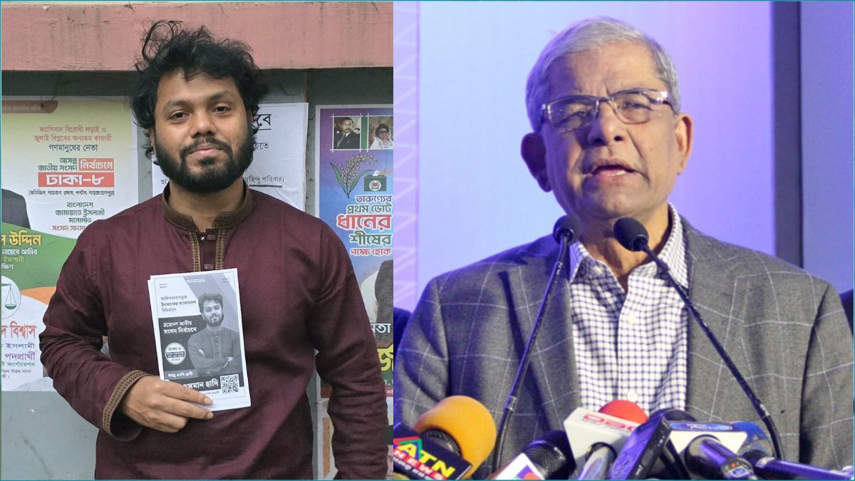 হাদিকে গুলির ঘটনায় সরকার দৃঢ়ভাবে ব্যবস্থা নেবে, আশা মির্জা ফখরুলের