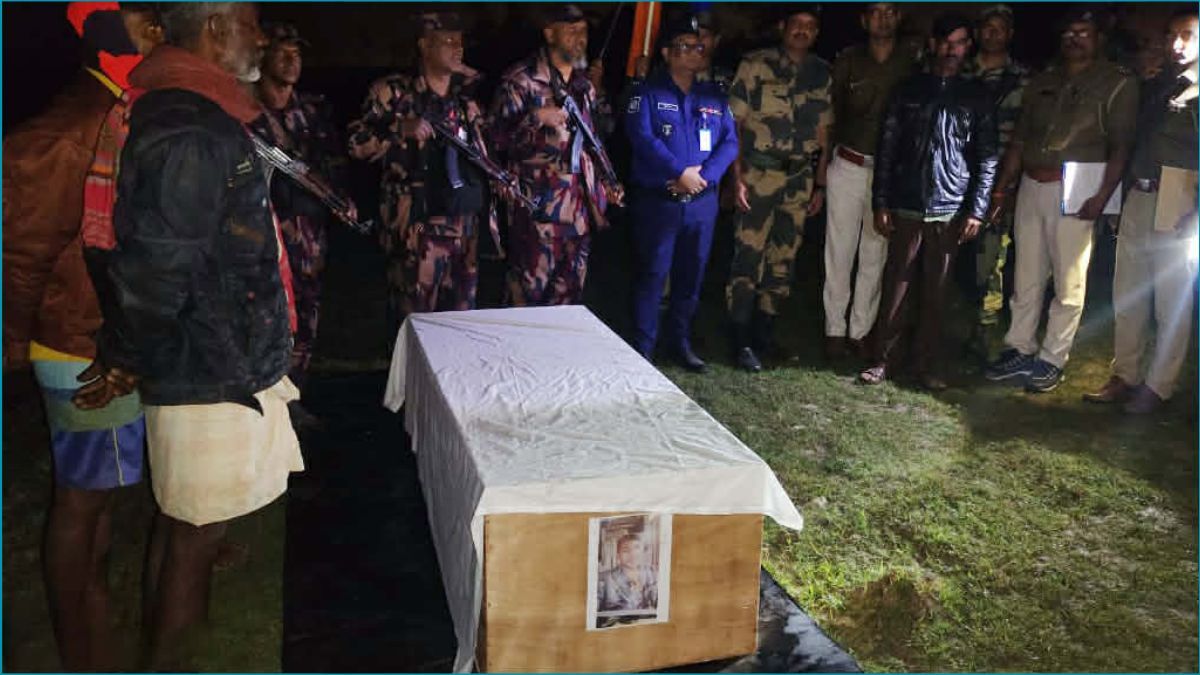 বিএসএফের গুলিতে নিহত বাংলাদেশির লাশ হস্তান্তর