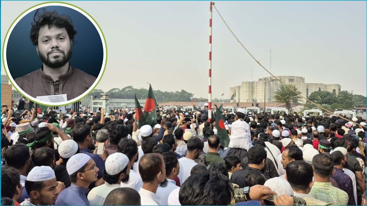 ওসমান হাদির মরদেহ সংসদ ভবনের দক্ষিণ প্লাজায়