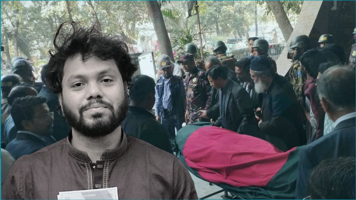 ময়নাতদন্তের জন্য সোহরাওয়ার্দী হাসপাতালে হাদির মরদেহ