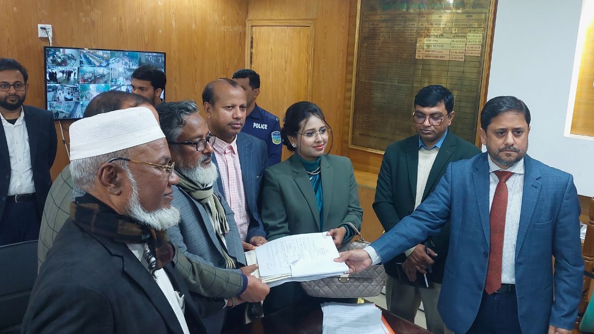 শেরপুর-১ আসনে মনোনয়নপত্র জমা দিলেন ডা. সানসিলা