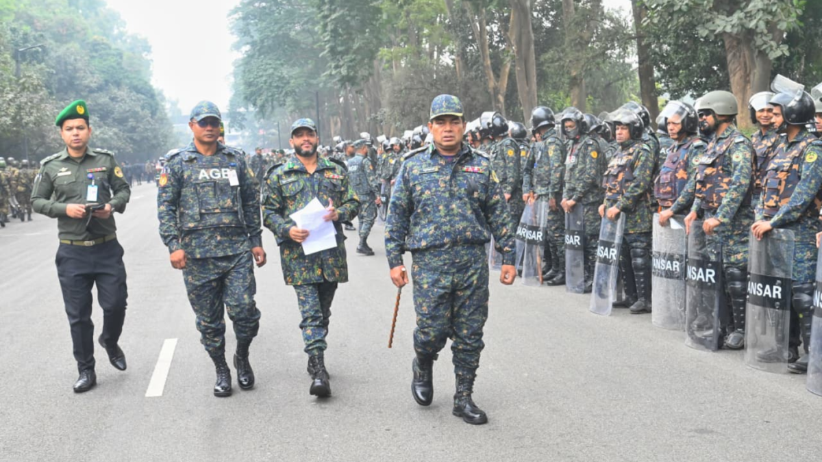 বেগম খালেদা জিয়ার জানাজায় ৫০ প্লাটুন আনসার ও টিডিপি মোতায়েন