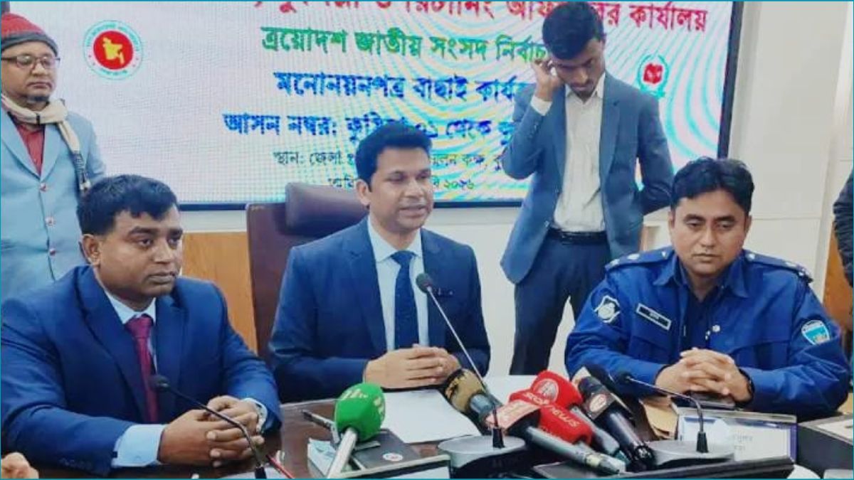 কুমিল্লার ৬ আসনে ৪৪ প্রার্থীর মনোনয়নপত্র বৈধ