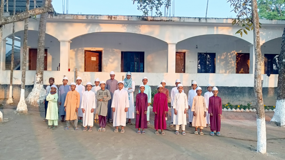 ধর্মীয় শিক্ষার আলো ছড়াচ্ছে ইছাপাশা কাদেরিয়া হাফেজিয়া নূরানী মাদ্রাসা