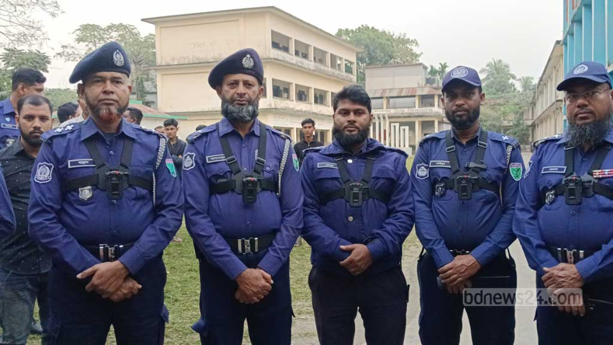 মৌলভীবাজারে ভোটকেন্দ্রে সিসিটিভির সঙ্গে থাকবে ‘বডি অন’ ক্যামেরা