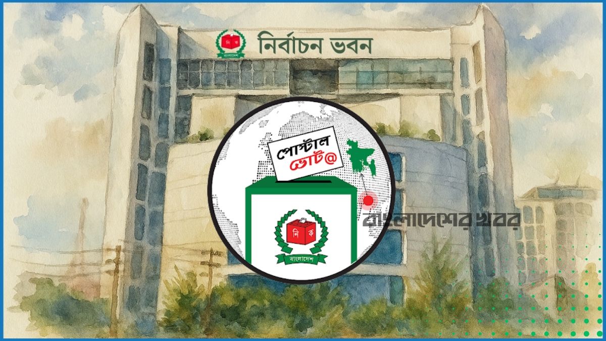 পোস্টাল ভোট নিয়ে রাজনৈতিক দলগুলোর সঙ্গে ইসির বৈঠক আজ