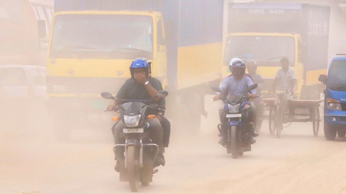 আজ দূষণে শীর্ষে কায়রো, ঢাকা দ্বিতীয়
