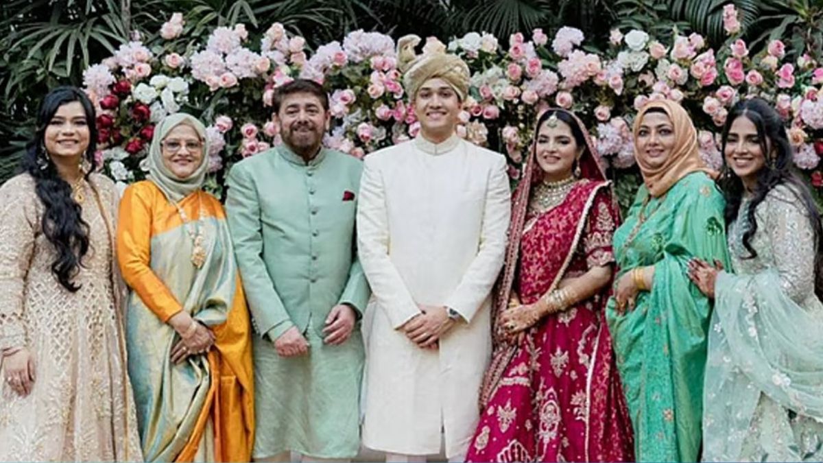 শাবনাজ–নাইমের বড় মেয়ে মাহাদিয়ার বিয়ে সম্পন্ন