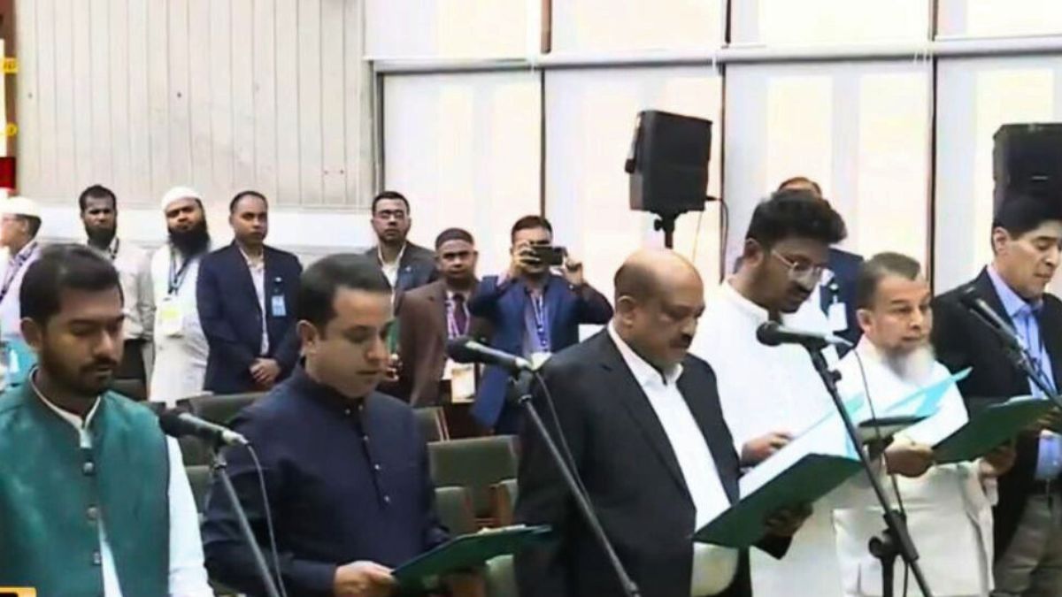সংসদ সদস্য হিসেবে শপথ নিলেন আলহাজ্ব এম এ হান্নান