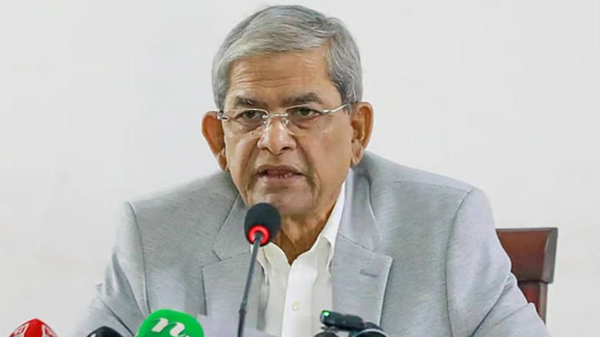 আমরা এখন খুব কঠিন সময়ে বাস করছি : মির্জা ফখরুল