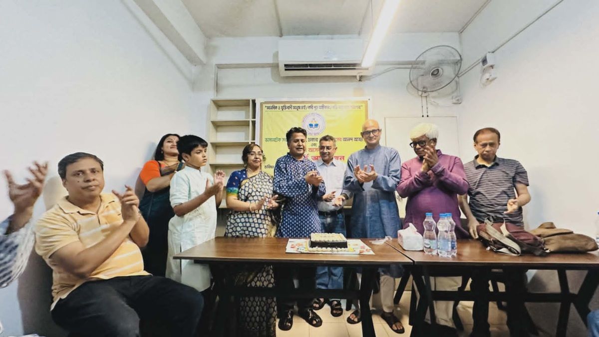‘মঙ্গল আসর’-এর উদ্যোগে ভাসানটেক সরকারি কলেজের যুগপূর্তি পালন