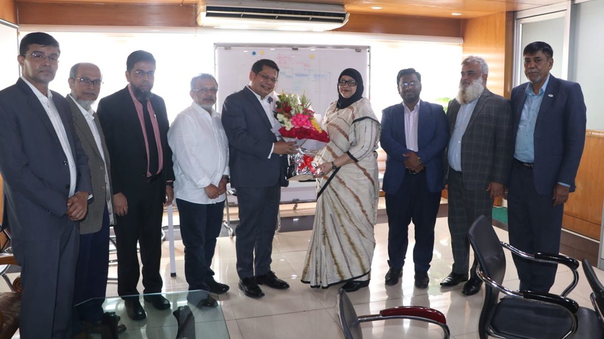 আইসিএমএবি প্রতিনিধিদলের সঙ্গে বিদ্যুৎ বিভাগের সচিবের সাক্ষাৎ