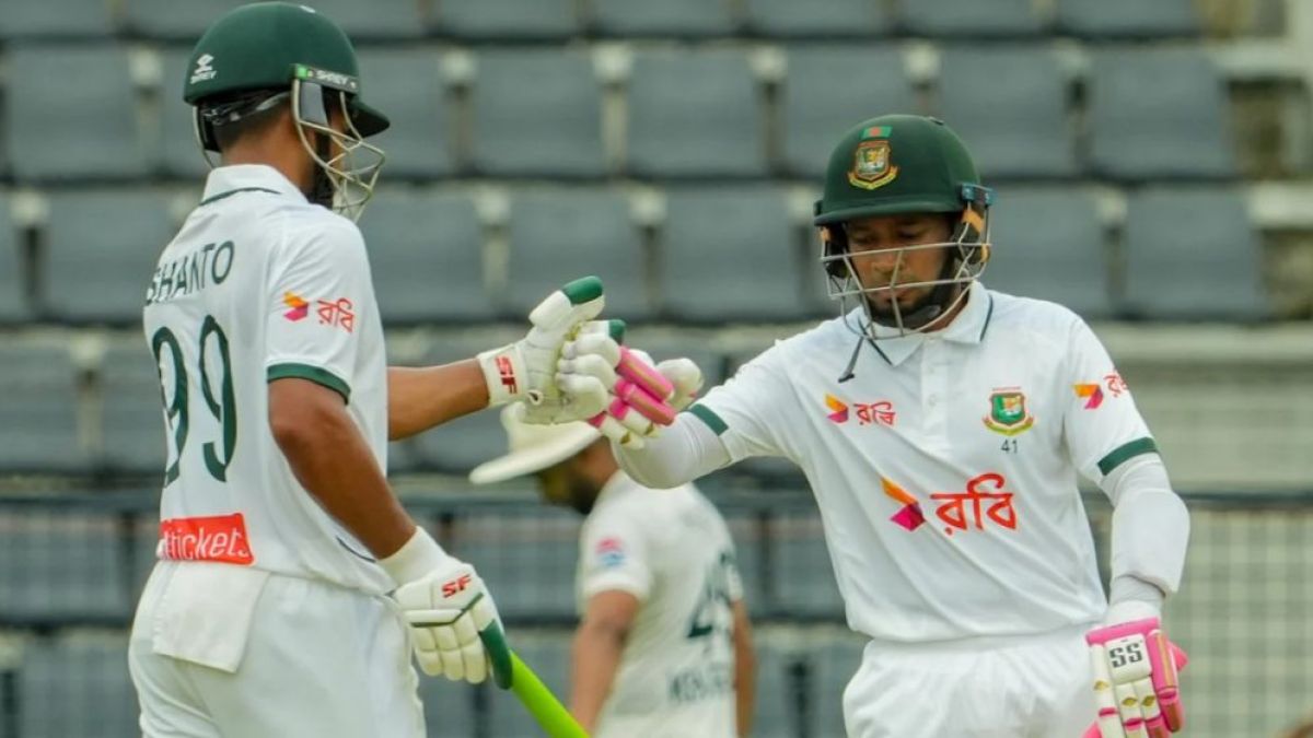 দাপুটে খেলে বাংলাদেশের লিড ১৫৬ রান
