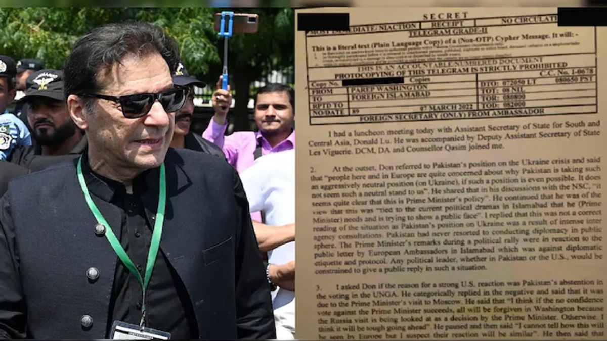 ইমরান খানকে সরাতে কলকাঠি নেড়েছিল যুক্তরাষ্ট্র