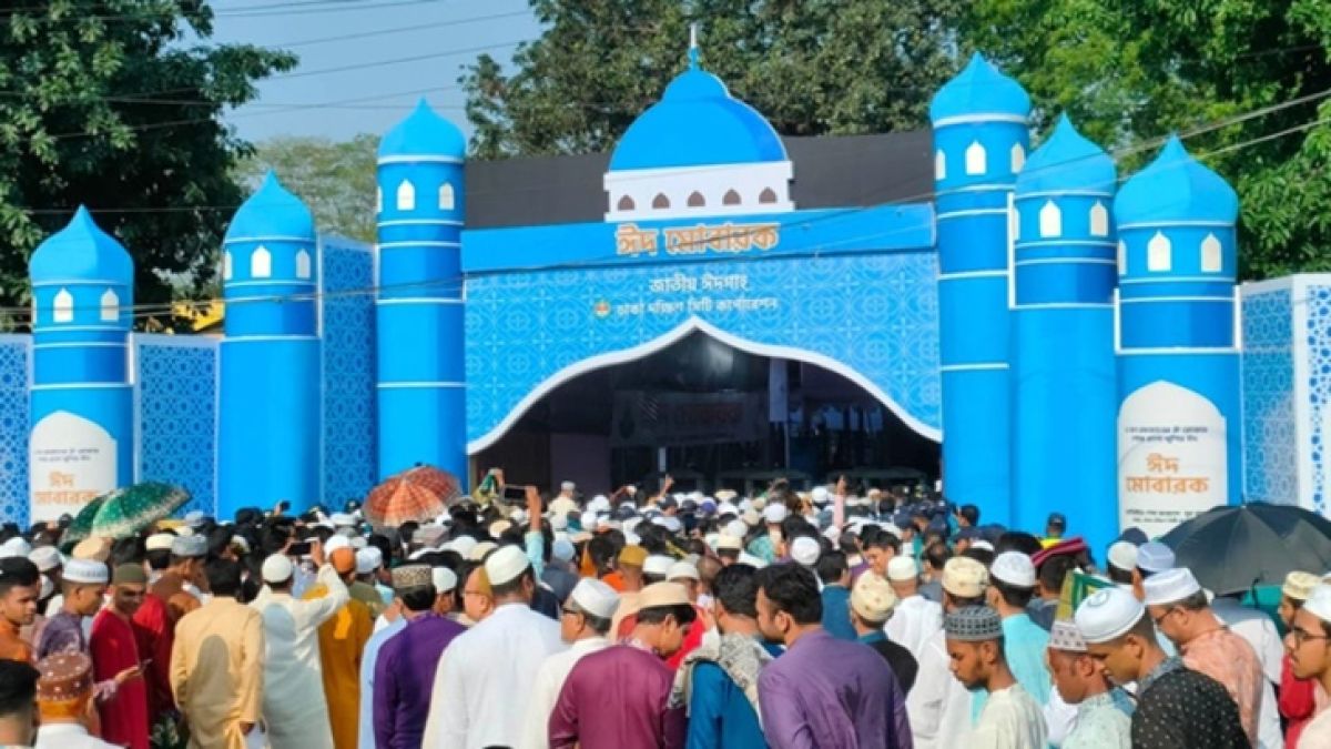 জাতীয় ঈদগাহে ঈদের প্রধান জামাত সকাল সাড়ে ৭টায়