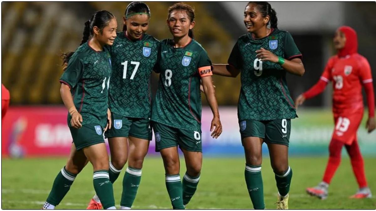 সাফ নারী চ্যাম্পিয়নশিপে সেমিফাইনালে বাংলাদেশ  ‎