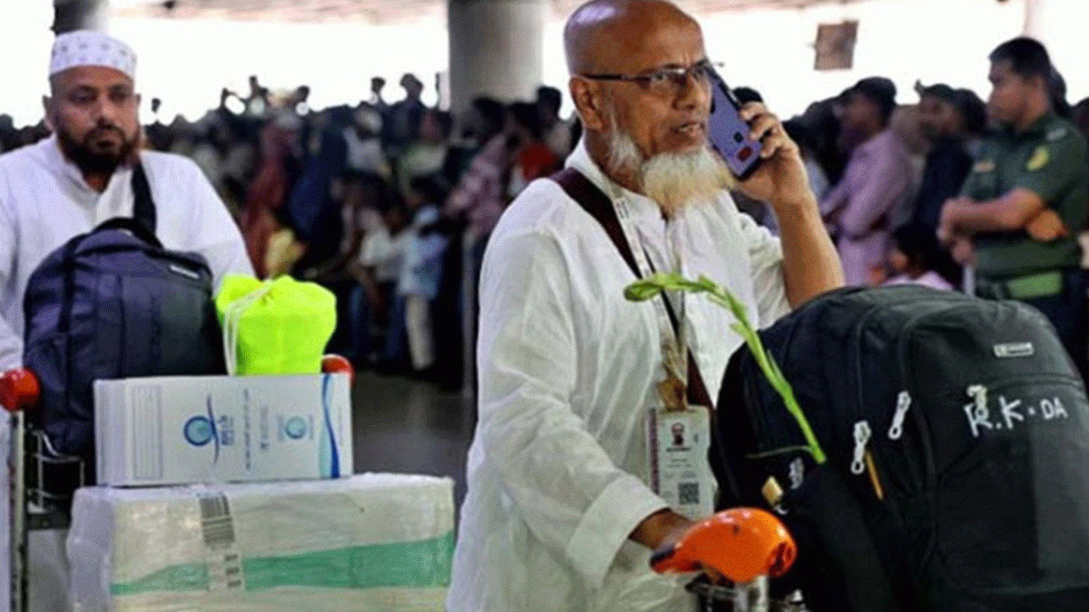 সৌদি থেকে দেশে ফিরেছেন ৫৮ হাজার ৬৩৯ বাংলাদেশি হাজি