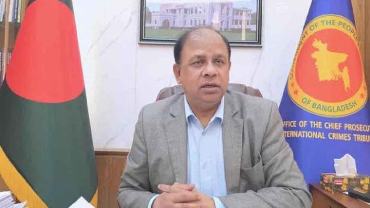 শেখ হাসিনার দেশে ফেরার ঘোষণা রাজনৈতিক স্ট্যান্টবাজি: চিফ প্রসিকিউটর