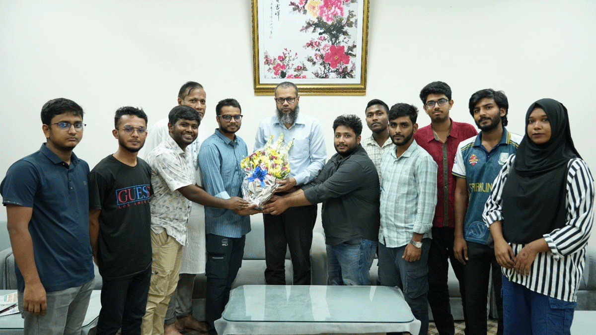 উপাচার্যের সঙ্গে পবিপ্রবি সাংবাদিক সমিতির মতবিনিময়