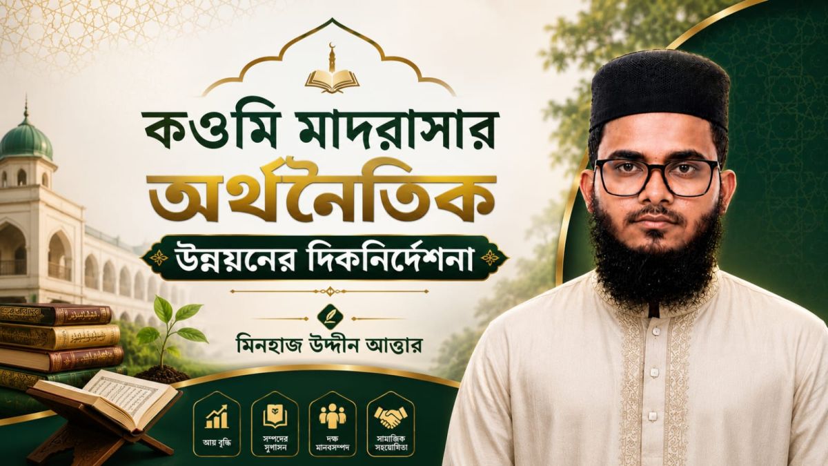 কওমি মাদরাসার অর্থনৈতিক উন্নয়নের দিকনির্দেশনা